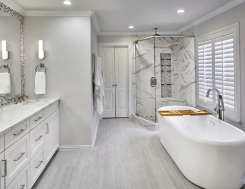 Residential Bath 3 Designed by GST Interiors